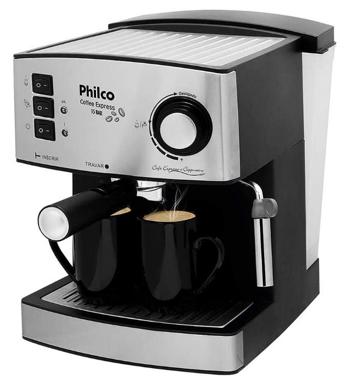 cafeteira espresso coffee express philco